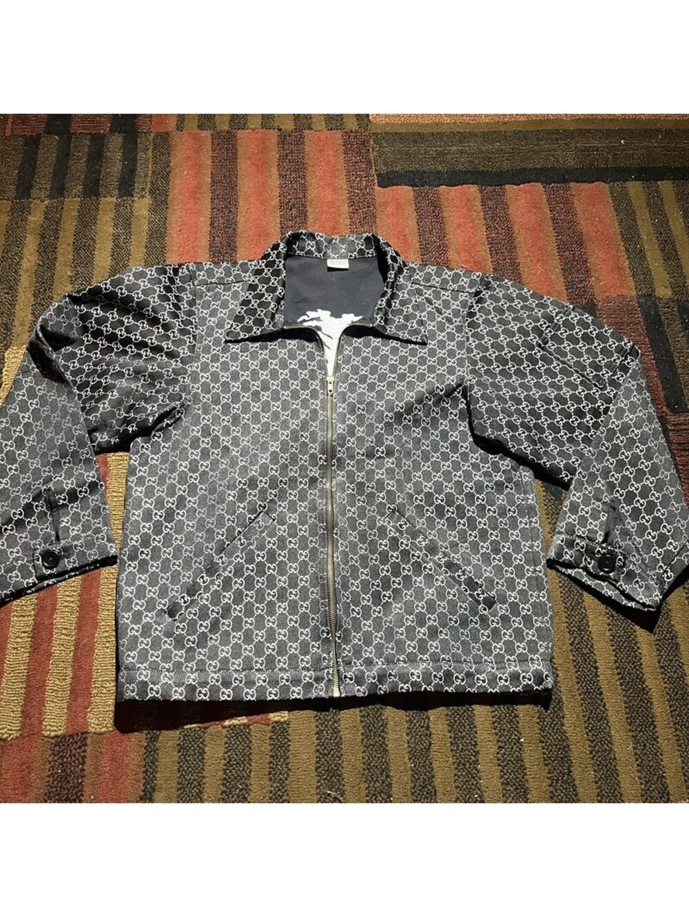 Bravest Studios FW21 Jacquard Bones Jacket Mens M